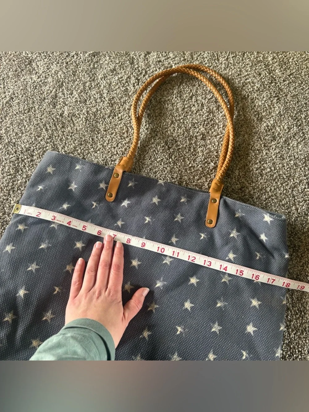 [Mossimo Supply Co] Blue Star Pattern Beach Bag